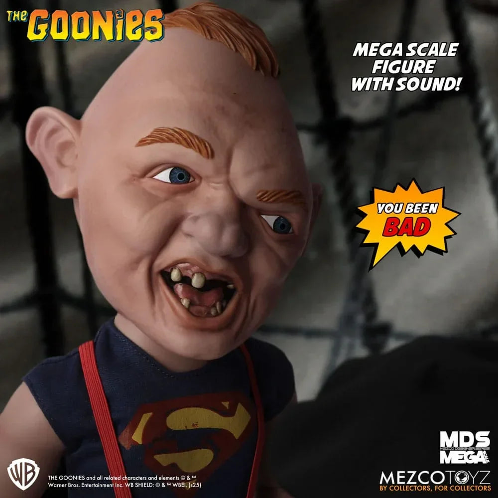 The Goonies MDS Mega Scale Gosedjur: Pratande Sloth med Ljud 38 cm Mezco Toys