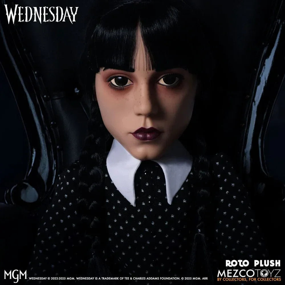Wednesday MDS Roto Gosedjur 46 cm - En Skrämmande Söthet Mezco Toys