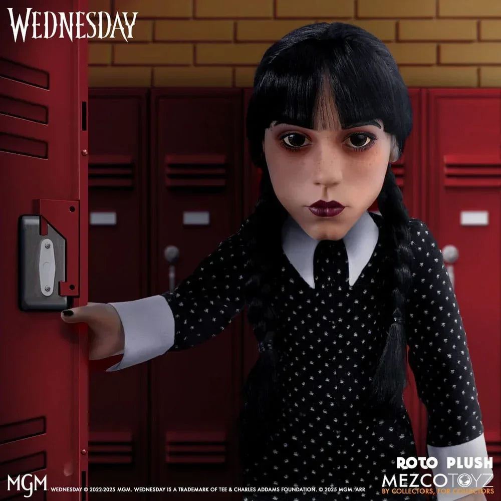 Wednesday MDS Roto Gosedjur 46 cm - En Skrämmande Söthet Mezco Toys