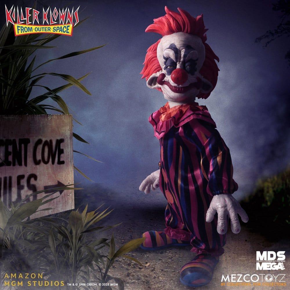 Killer Klowns from Outer Space MDS Mega Scale gosedjur Doll Rudy 38 cm Mezco Toys