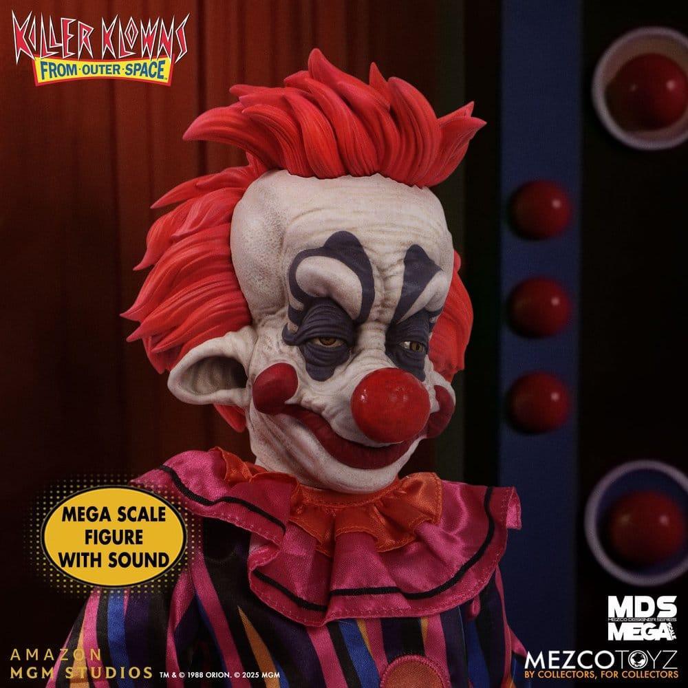Killer Klowns from Outer Space MDS Mega Scale gosedjur Doll Rudy 38 cm Mezco Toys