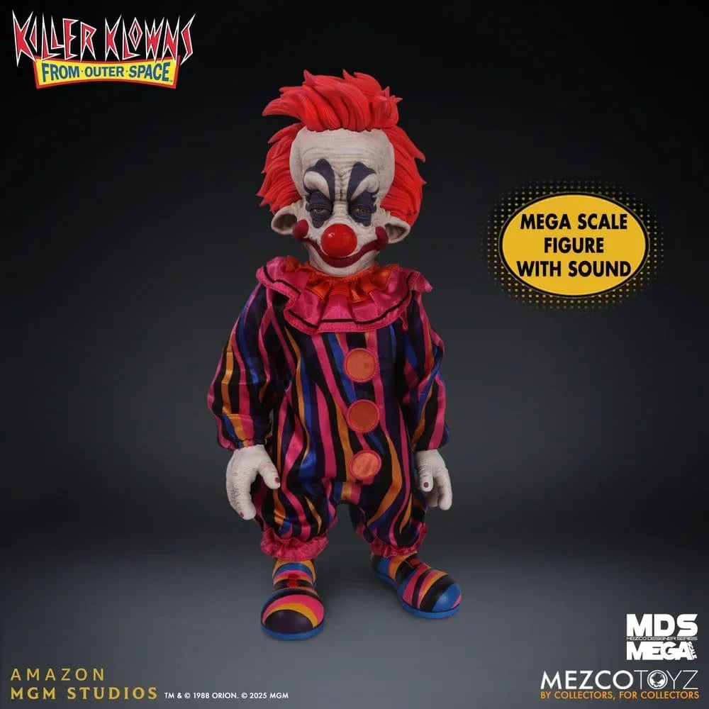 Killer Klowns from Outer Space MDS Mega Scale gosedjur Doll Rudy 38 cm Mezco Toys