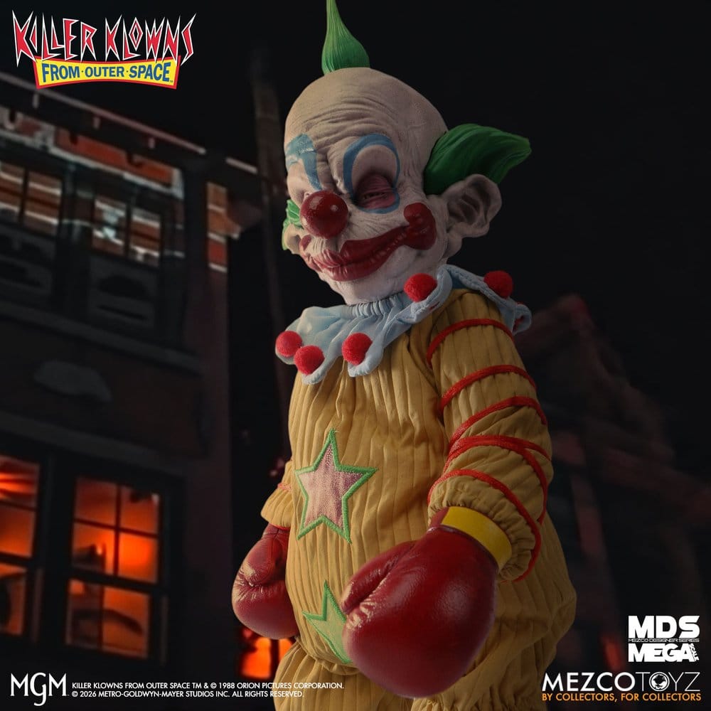 Killer Klowns From Outer Space MDS Mega Scale gosedjur Doll Shorty 38 cm