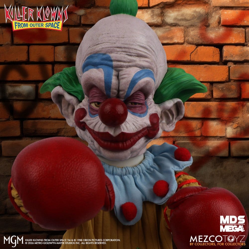 Killer Klowns From Outer Space MDS Mega Scale gosedjursdocka Shorty 38 cm