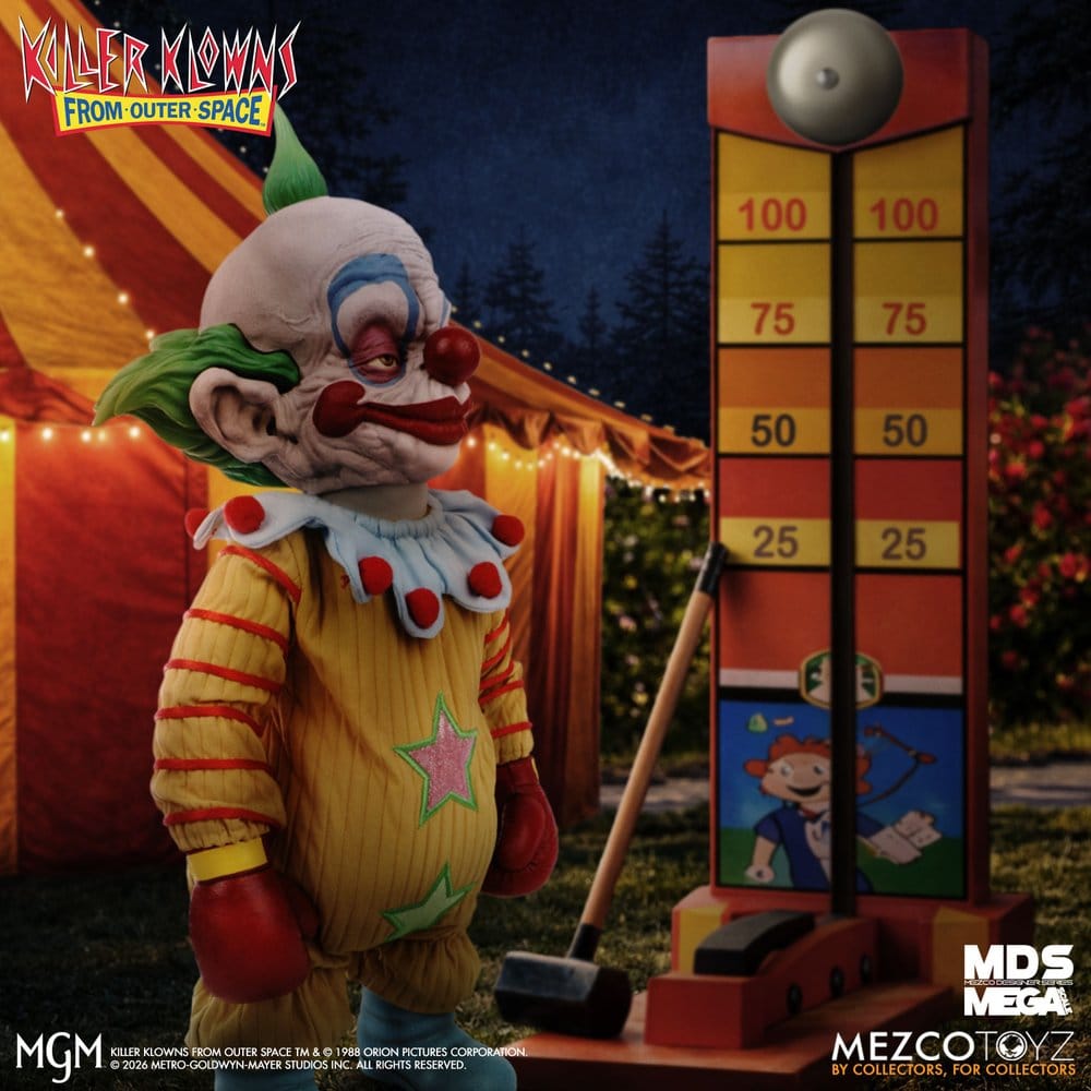 Killer Klowns From Outer Space MDS Mega Scale gosedjursdocka Shorty 38 cm
