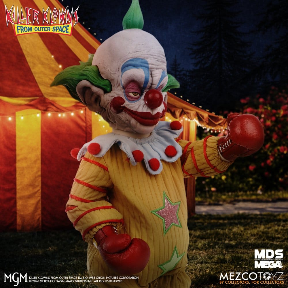Killer Klowns From Outer Space MDS Mega Scale gosedjursdocka Shorty 38 cm