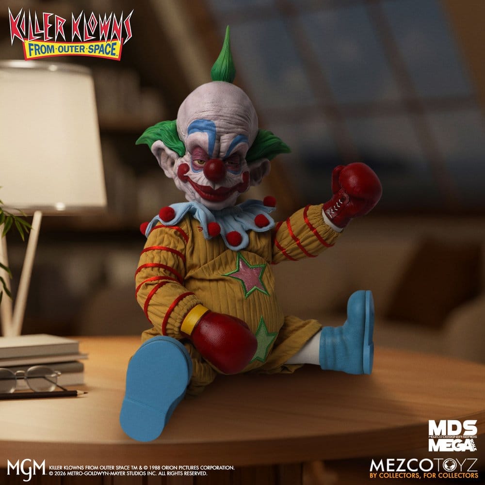 Killer Klowns From Outer Space MDS Mega Scale gosedjursdocka Shorty 38 cm