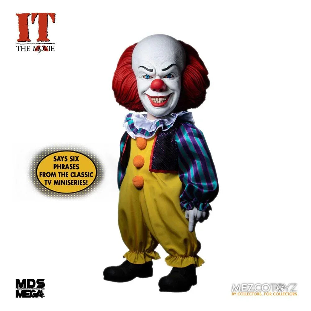 Stephen Kings It 1990 MDS Deluxe Actionfigur Pennywise 38 cm Mezco Toys