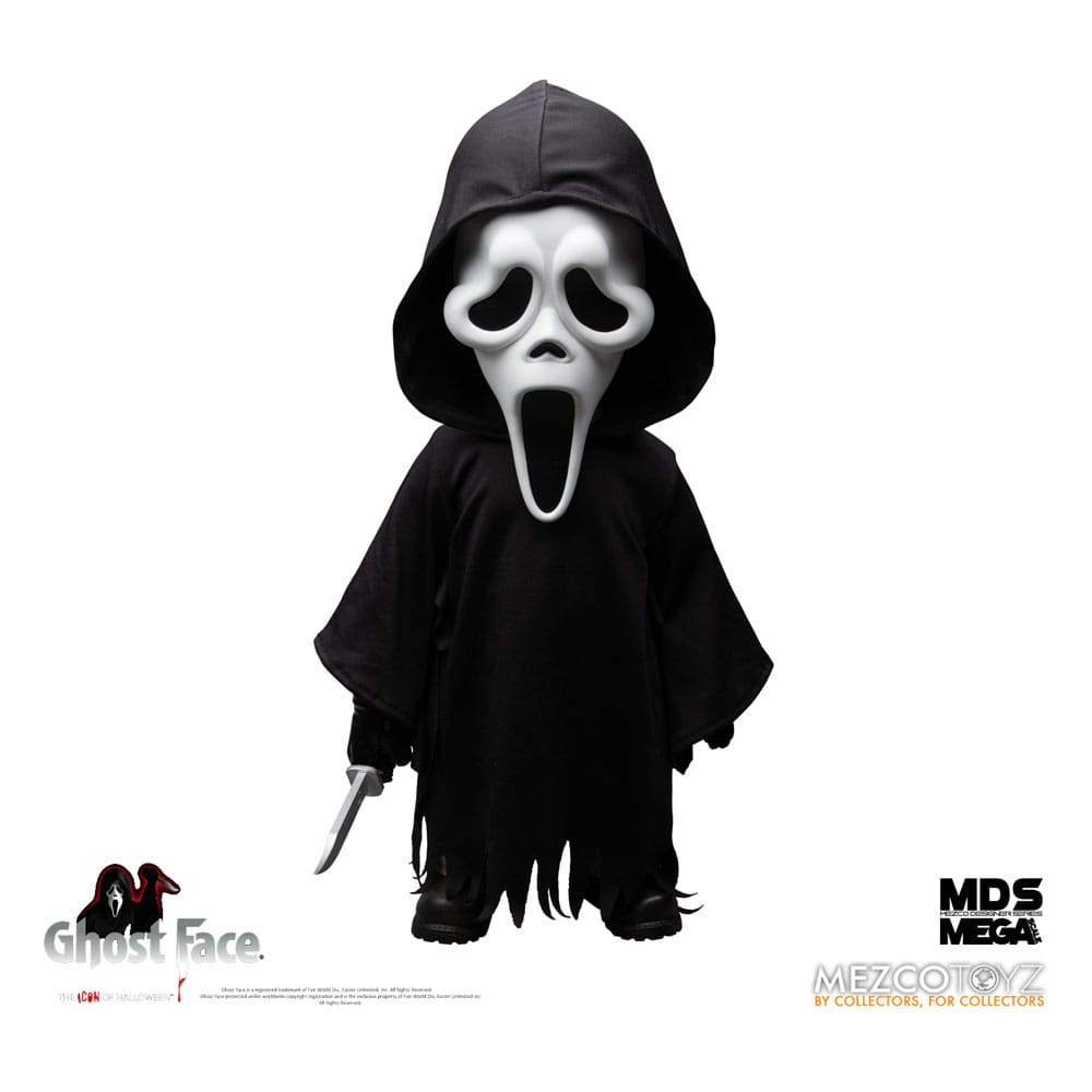 Ghost Face MDS Mega Scale Gosedjur Docka Ghost Face 38 cm