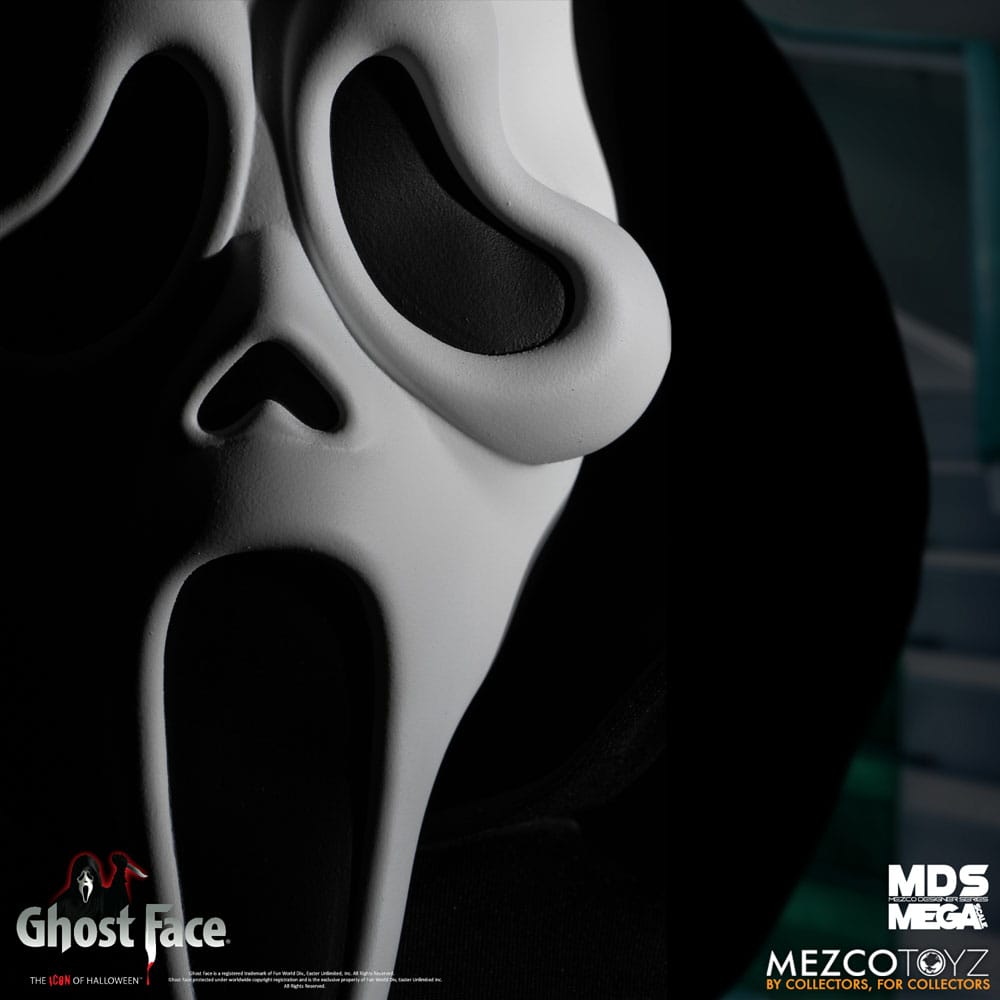 Ghost Face MDS Mega Scale Gosedjur Docka Ghost Face 38 cm