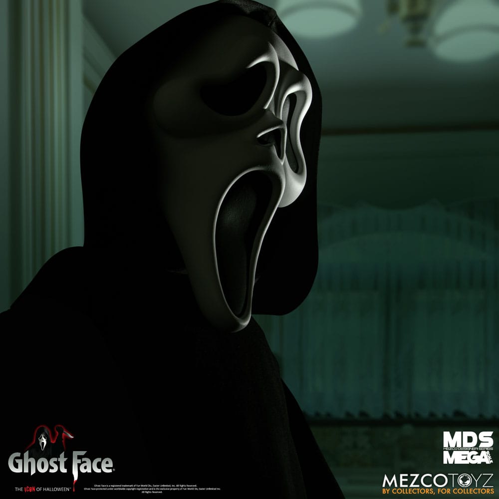 Ghost Face MDS Mega Scale Gosedjur Docka Ghost Face 38 cm