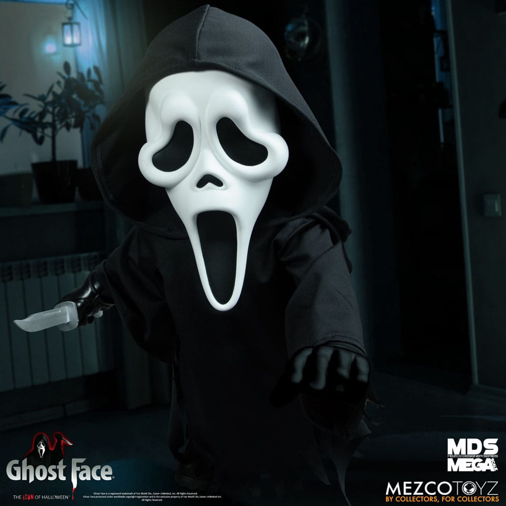Ghost Face MDS Mega Scale Gosedjur Docka Ghost Face 38 cm