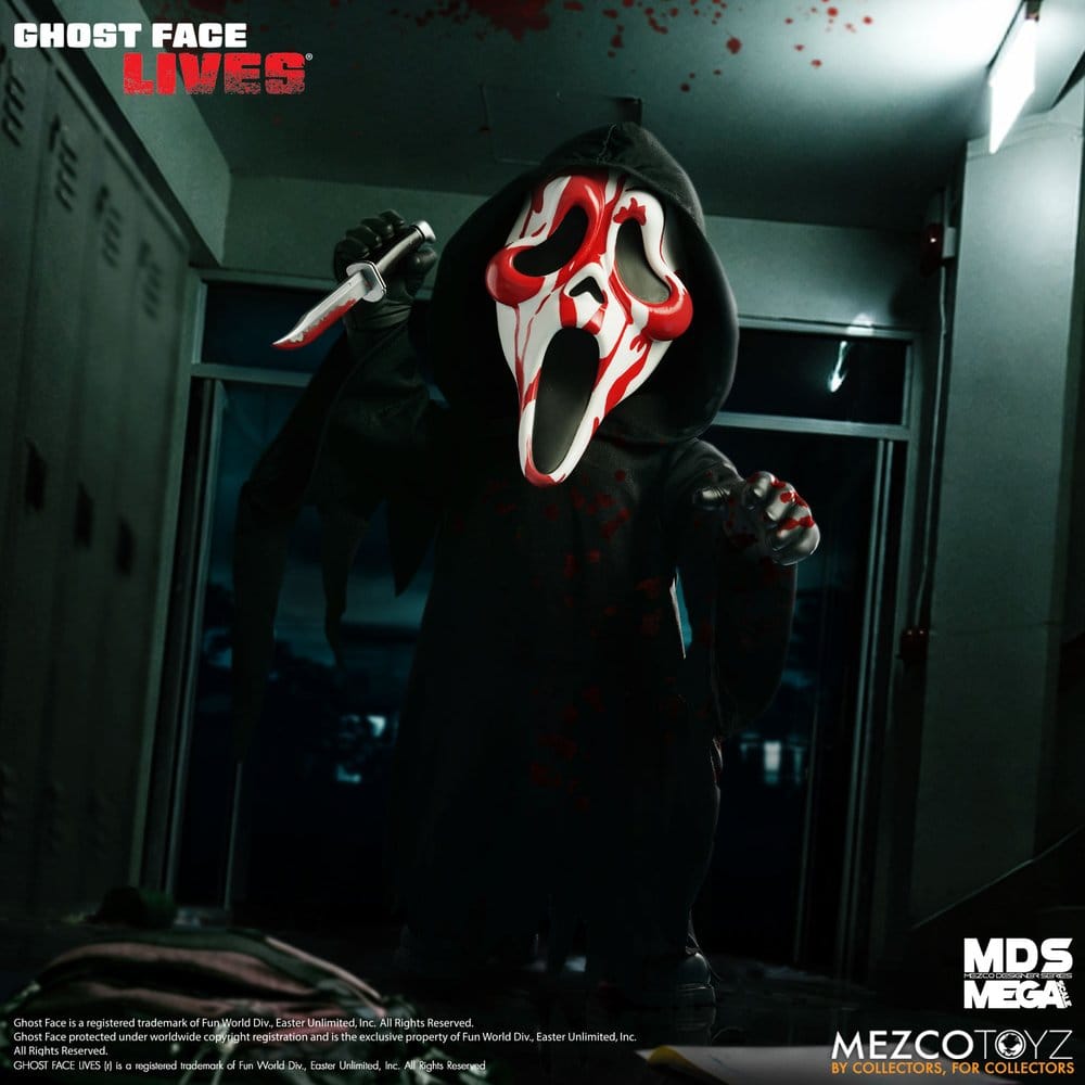 Scream MDS Roto gosedjur Docka Bloody Ghost Face 38 cm