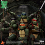 Teenage Mutant Ninja Turtles Figurer boxset 1/12 Teenage Mutant Ninja Turtles (1990 Film) 15 cm Mezco Toys