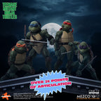 Teenage Mutant Ninja Turtles Figurer boxset 1/12 Teenage Mutant Ninja Turtles (1990 Film) 15 cm Mezco Toys