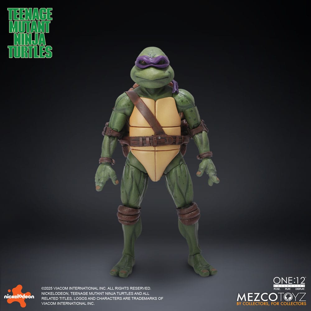 Teenage Mutant Ninja Turtles Figurer boxset 1/12 Teenage Mutant Ninja Turtles (1990 Film) 15 cm Mezco Toys