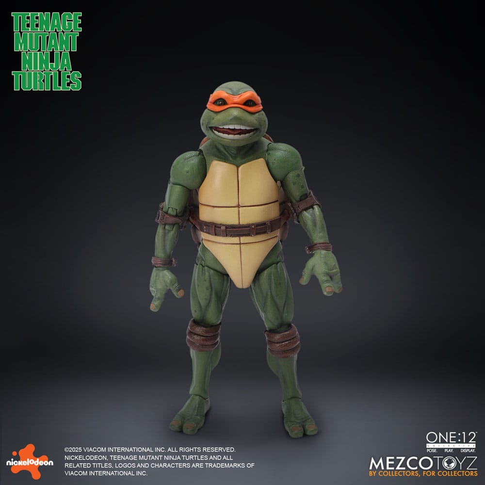 Teenage Mutant Ninja Turtles Figurer boxset 1/12 Teenage Mutant Ninja Turtles (1990 Film) 15 cm Mezco Toys
