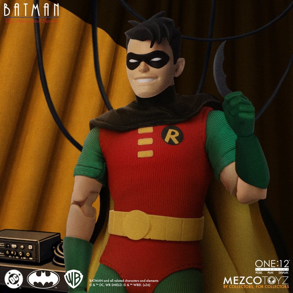 Batman: The Animated Series One:12 Collective Action Figur 1/12 Robin 17 cm
