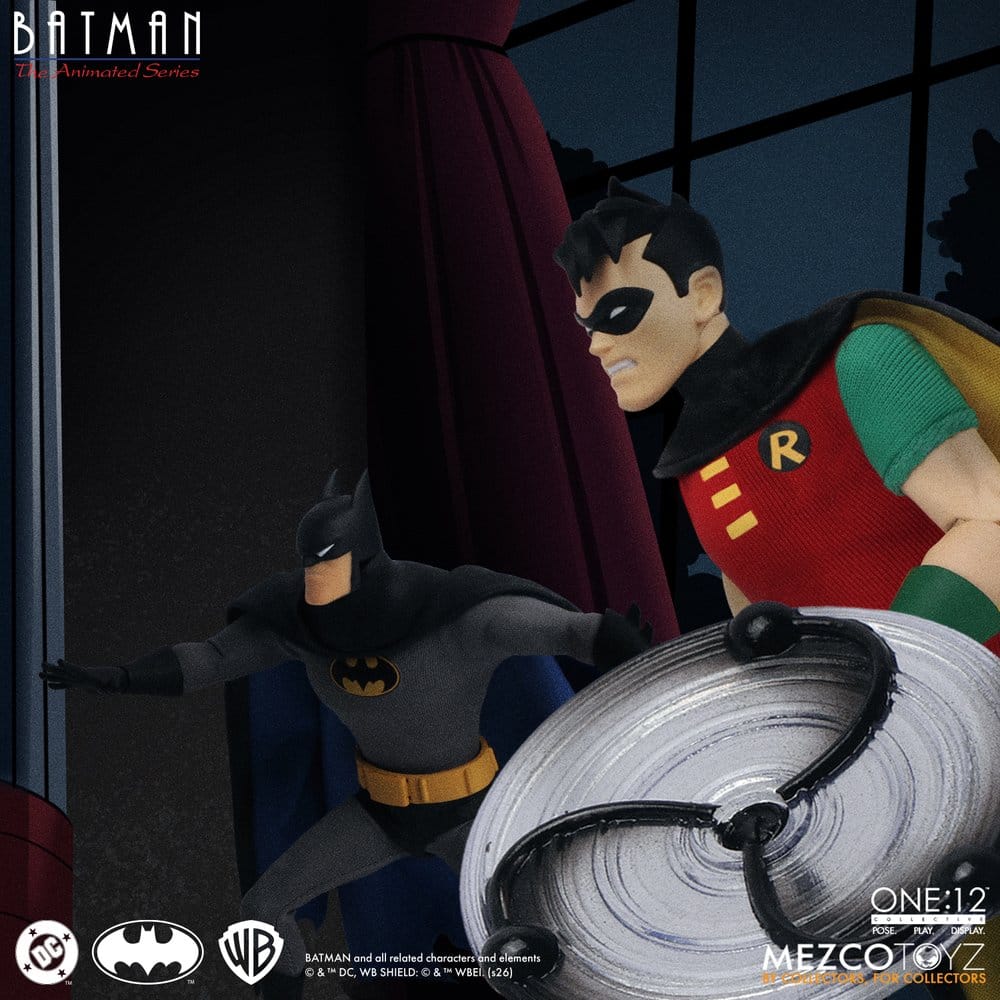 Batman: Den Animerade Serien One:12 Collective Action Figur 1/12 Robin 17 cm