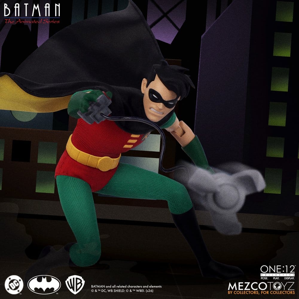 Batman: Den Animerade Serien One:12 Collective Action Figur 1/12 Robin 17 cm