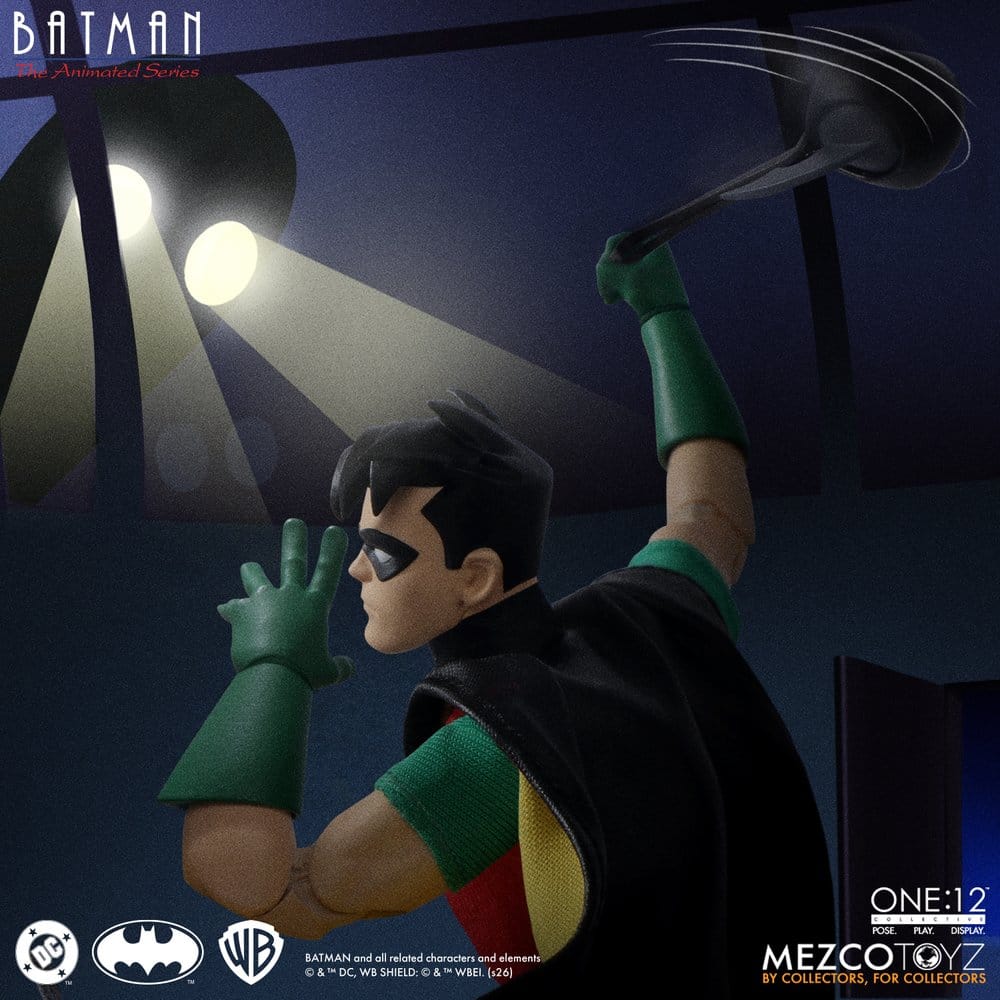 Batman: Den Animerade Serien One:12 Collective Action Figur 1/12 Robin 17 cm