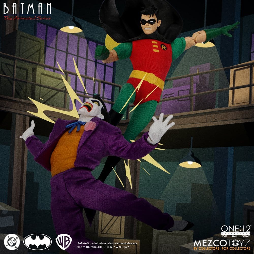 Batman: Den Animerade Serien One:12 Collective Action Figur 1/12 Robin 17 cm