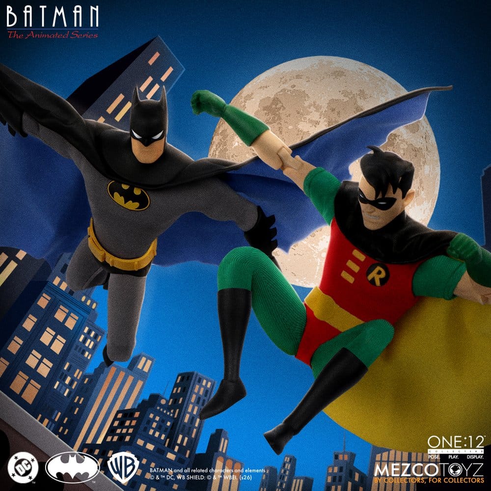 Batman: Den Animerade Serien One:12 Collective Action Figur 1/12 Robin 17 cm