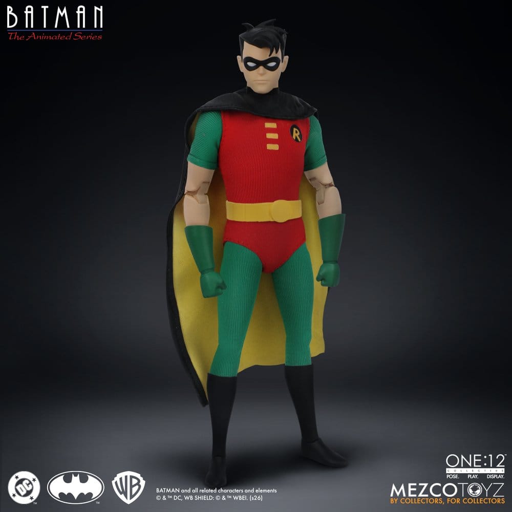Batman: Den Animerade Serien One:12 Collective Action Figur 1/12 Robin 17 cm