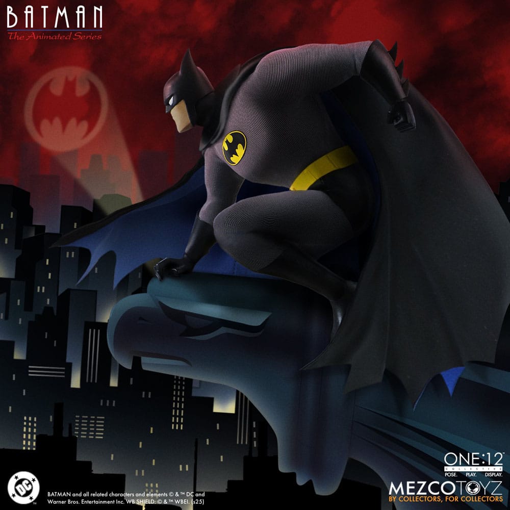 Batman: Den animerade serien Actionfigur 1/12 Batman 17 cm