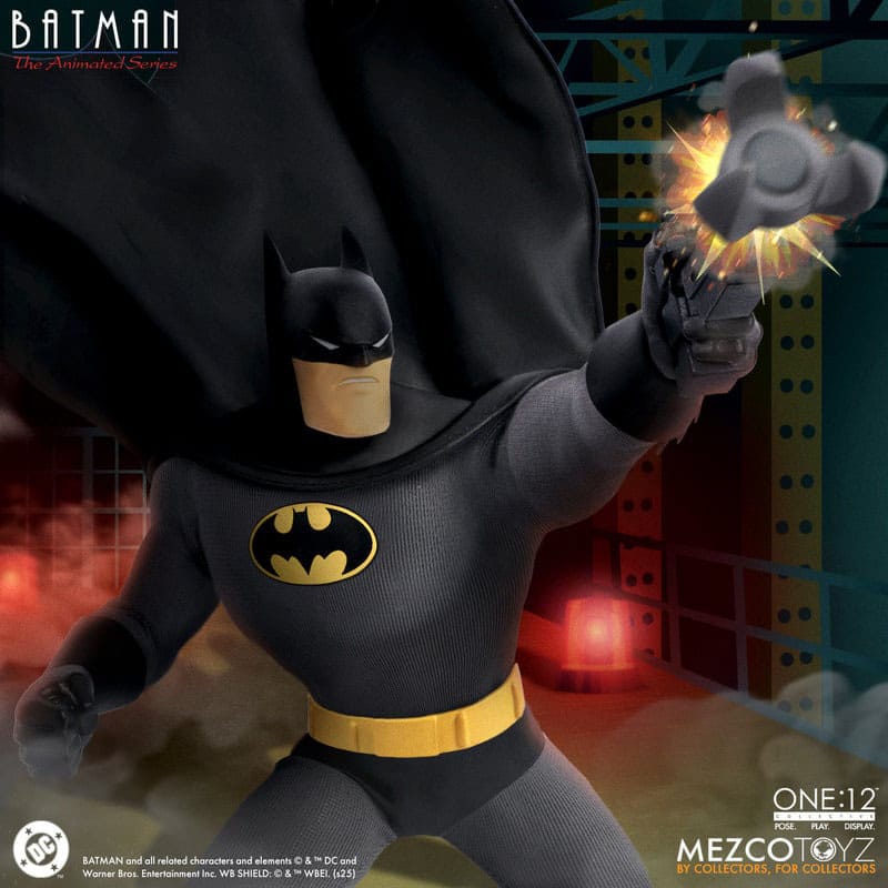 Batman: Den animerade serien Actionfigur 1/12 Batman 17 cm
