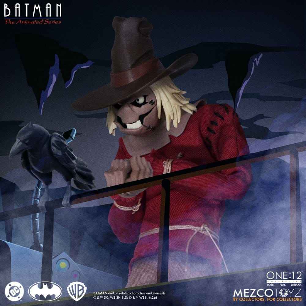 Batman: The Animated Series One:12 Collective Action Figur Skräcken 17 cm