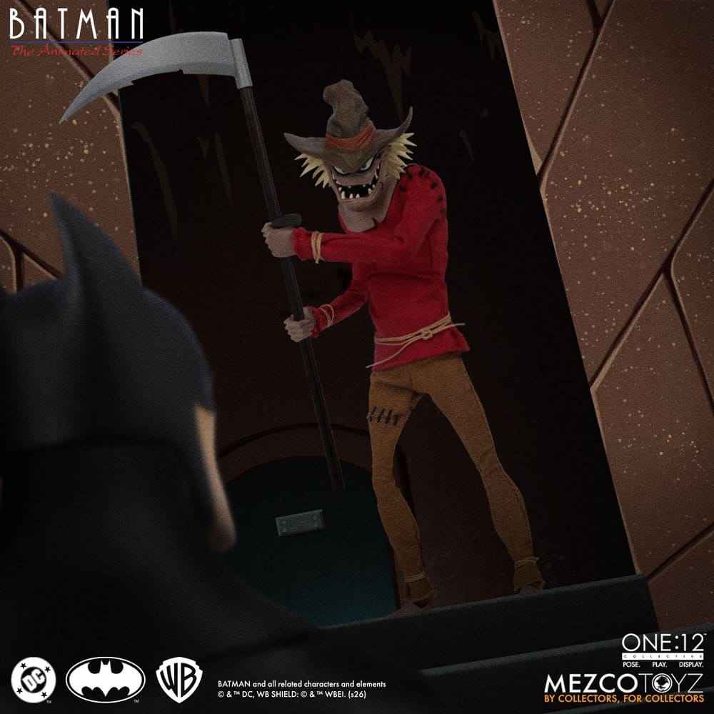 Batman: The Animated Series One:12 Collective Action Figur Skräcken 17 cm