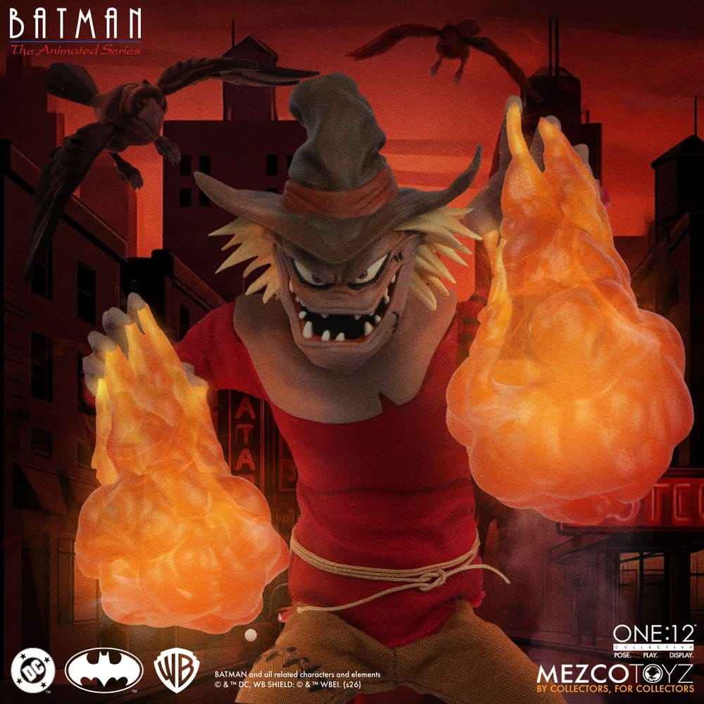 Batman: The Animated Series One:12 Collective Action Figur Skräcken 17 cm