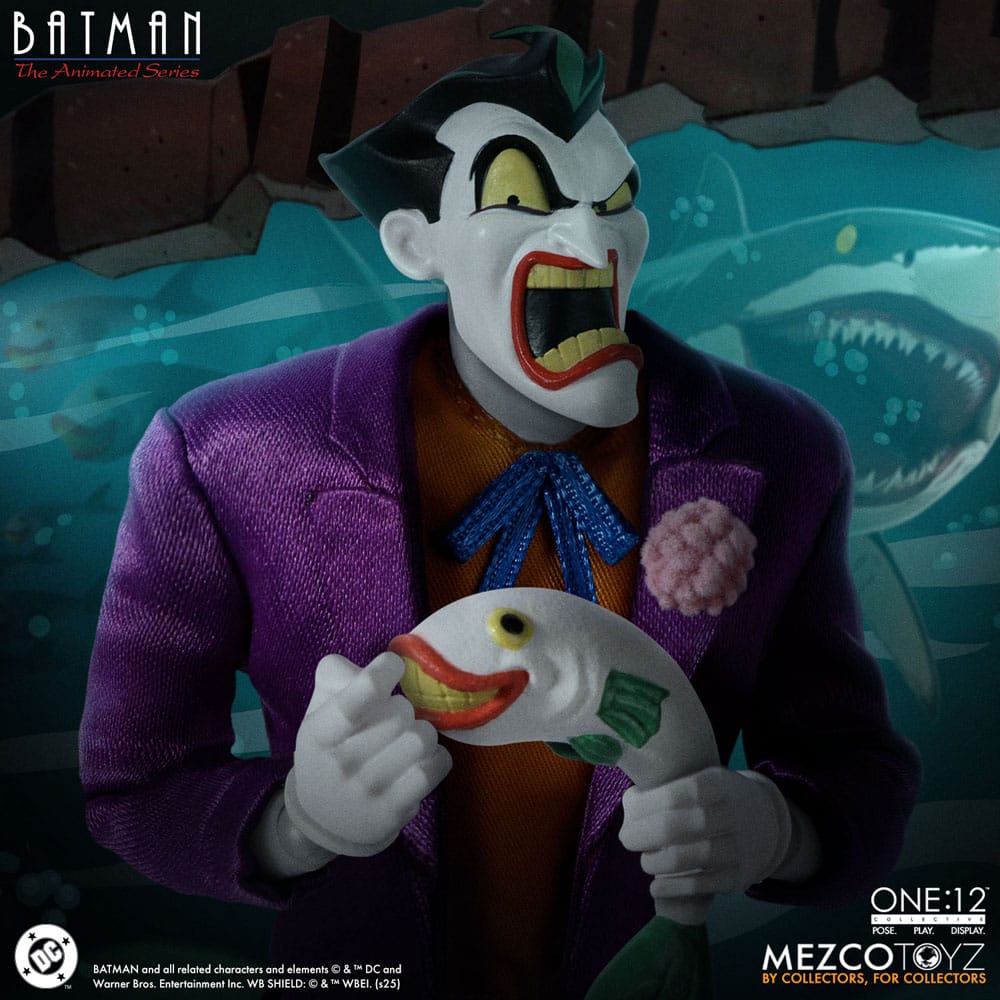 Batman: The Animated Series Action Figur 1/12 The Joker 17 cm Mezco Toys