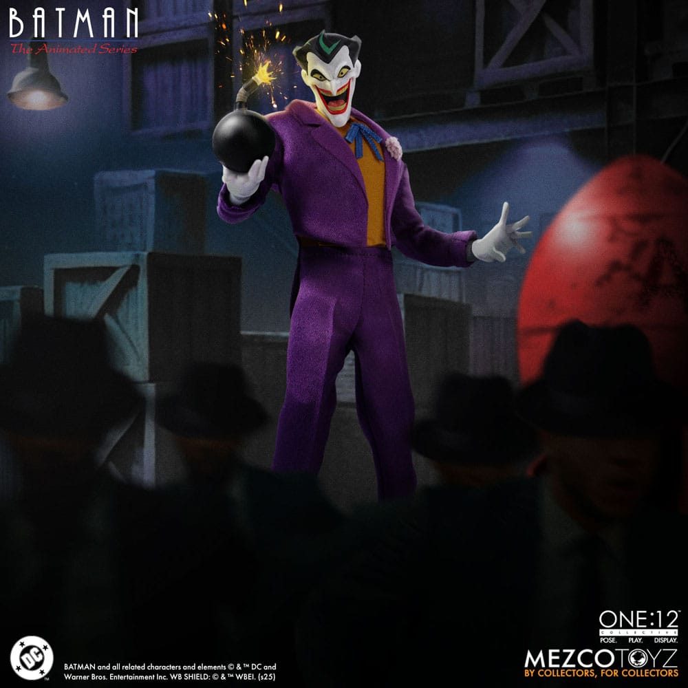 Batman: The Animated Series Action Figur 1/12 The Joker 17 cm Mezco Toys