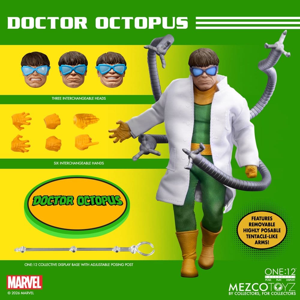 Marvel Comics One:12 Collective Action Figure 1/12 Doctor Octopus 16 cm