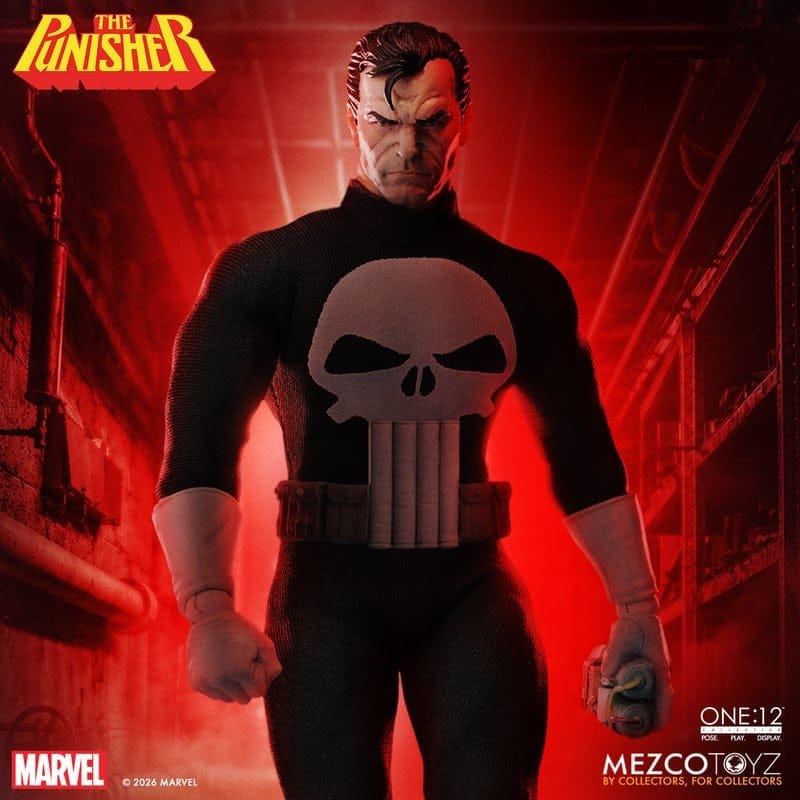 Marvel Comics One:12 Collective Action-figur 1/12 Punisher 17 cm