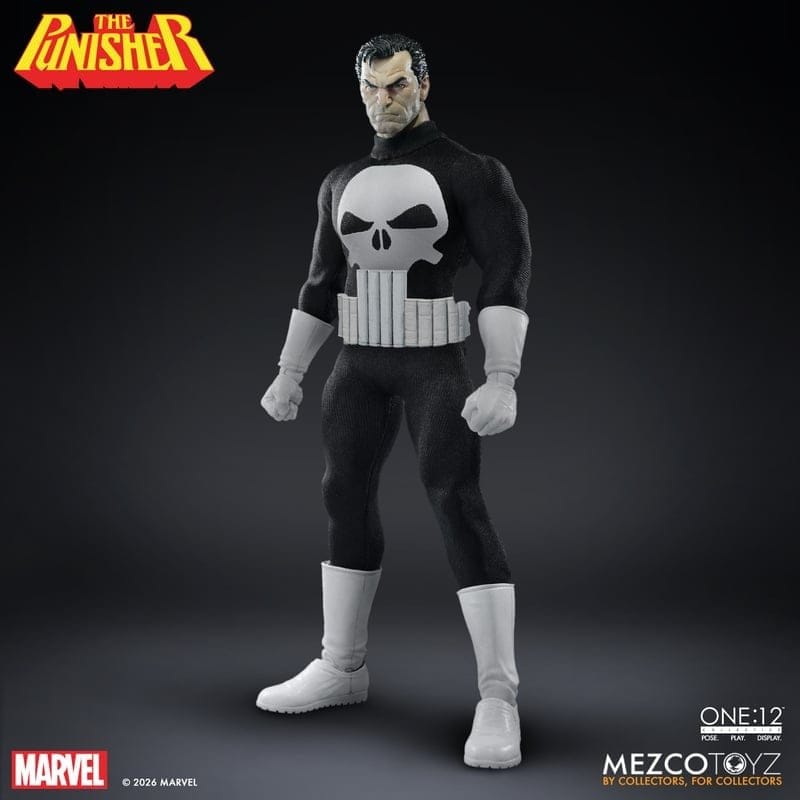 Marvel Comics One:12 Collective Action-figur 1/12 Punisher 17 cm