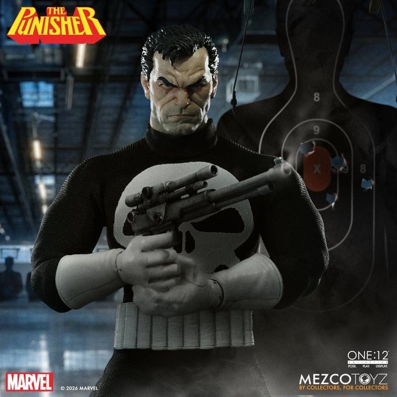 Marvel Comics One:12 Collective Action-figur 1/12 Punisher 17 cm