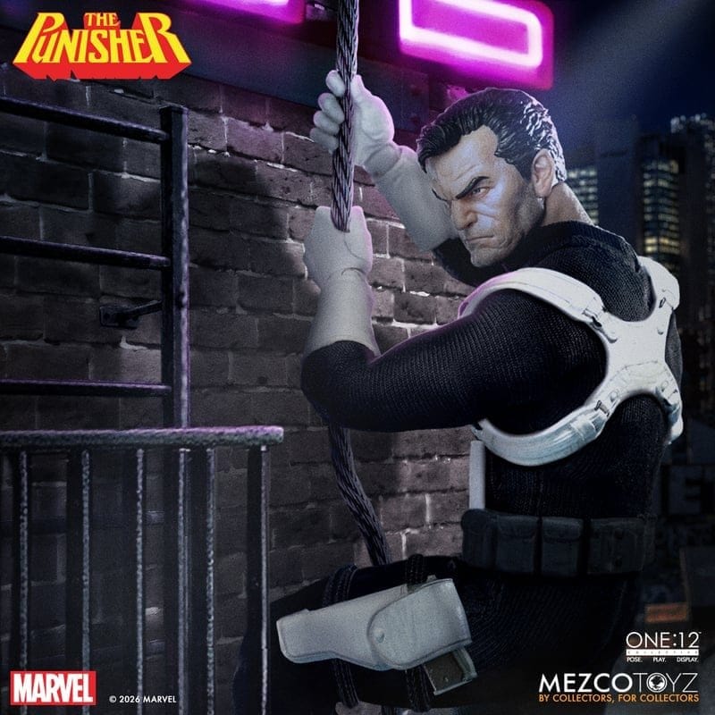 Marvel Comics One:12 Collective Action-figur 1/12 Punisher 17 cm
