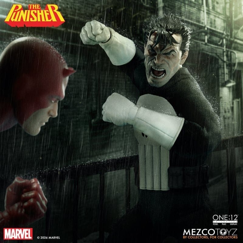 Marvel Comics One:12 Collective Action-figur 1/12 Punisher 17 cm