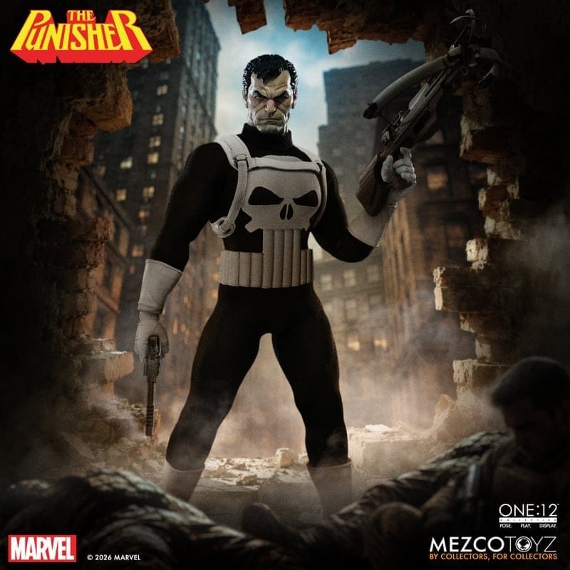 Marvel Comics One:12 Collective Action-figur 1/12 Punisher 17 cm