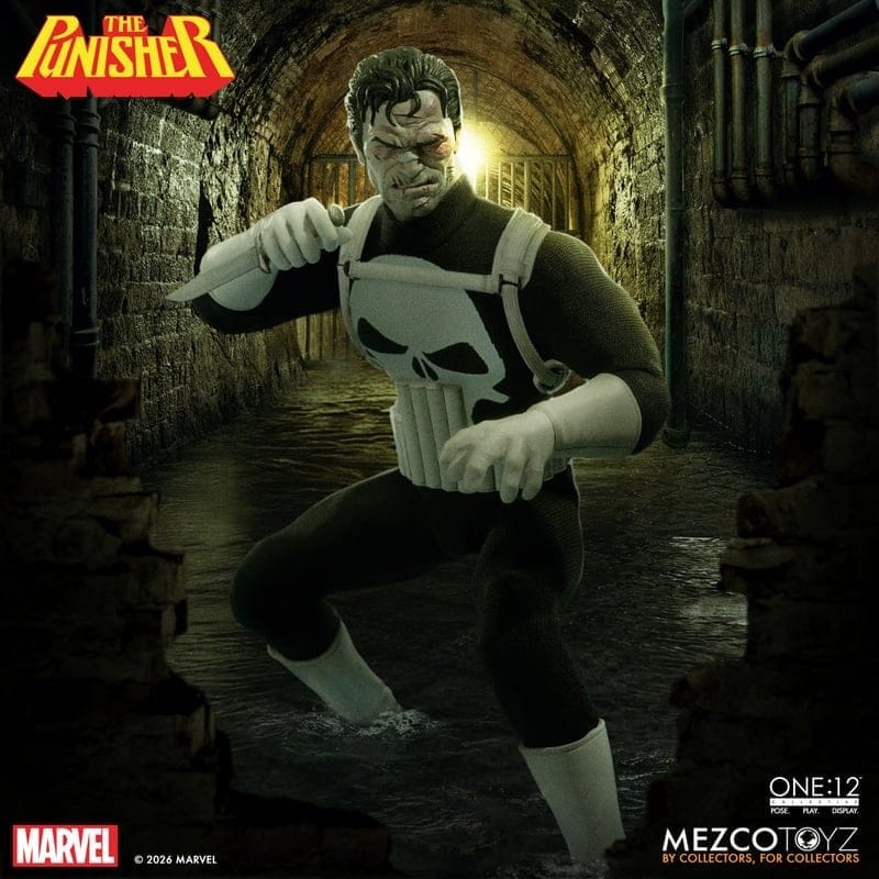 Marvel Comics One:12 Collective Action-figur 1/12 Punisher 17 cm