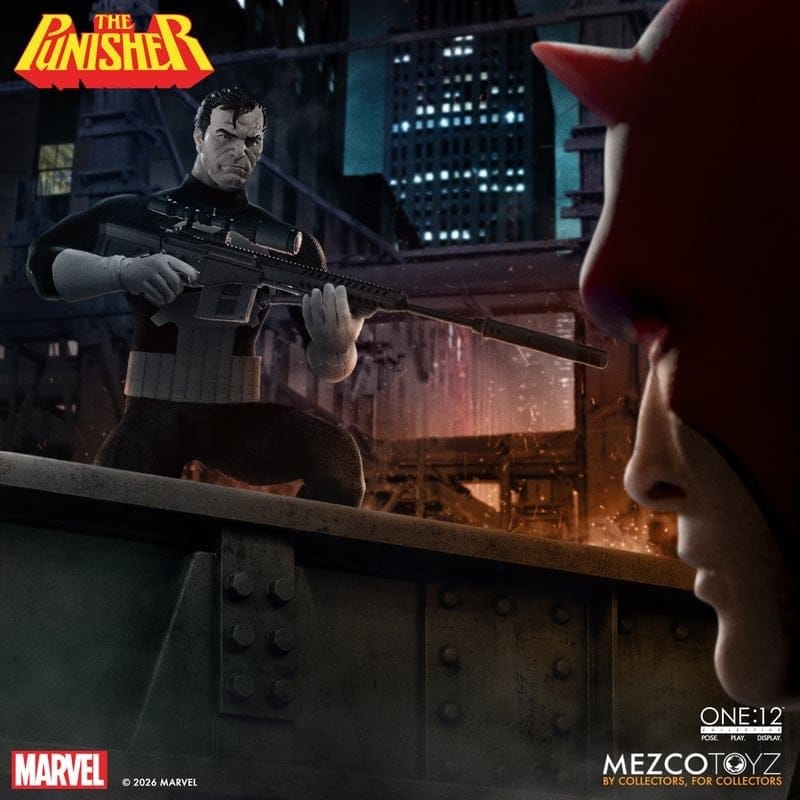 Marvel Comics One:12 Collective Action-figur 1/12 Punisher 17 cm