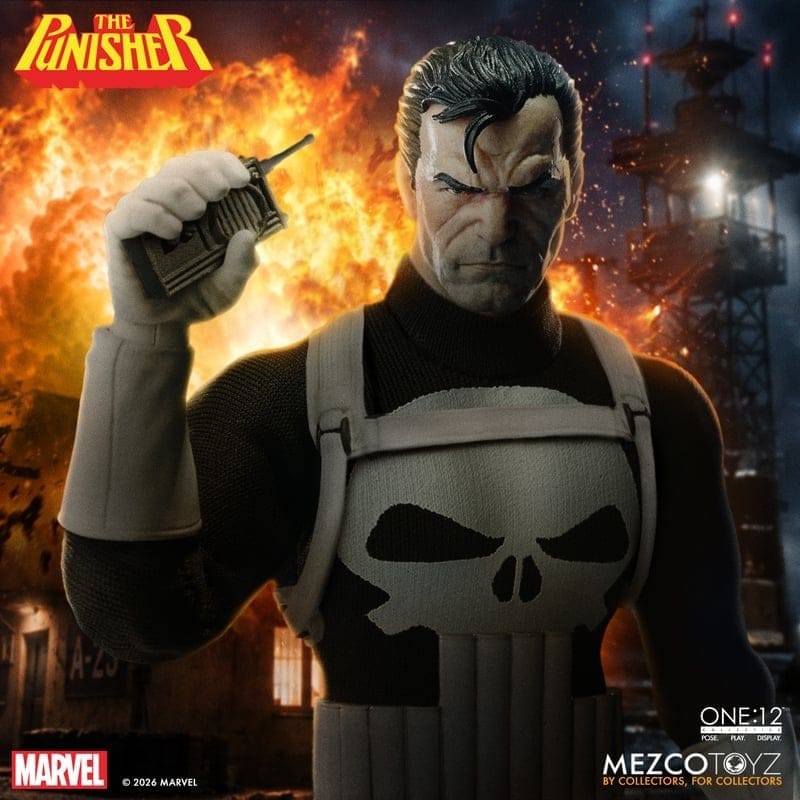 Marvel Comics One:12 Collective Action-figur 1/12 Punisher 17 cm