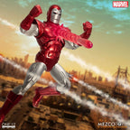 Marvel Action Figur 1/12 Iron Man (Silver Centurion Edition) 16 cm Mezco Toys