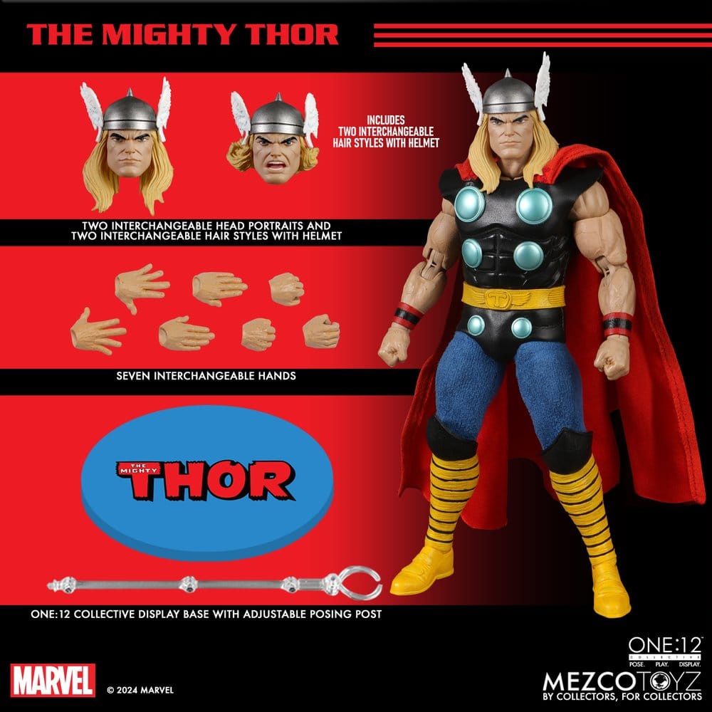 Marvel One:12 Collective Actionfigur 1/12 The Mighty Thor, 17 cm