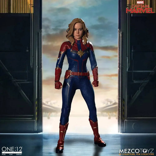 Captain Marvel Actionfigur 1/12 - 16 cm Mezco Toys