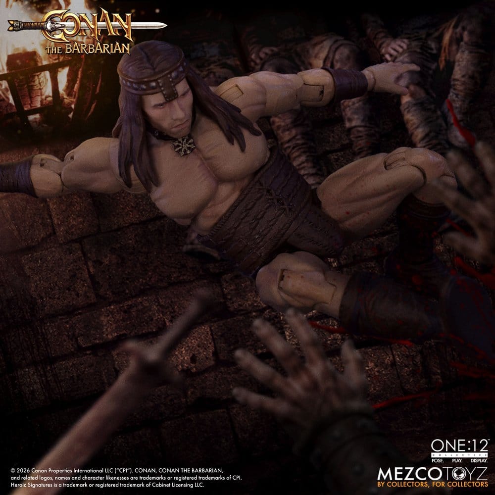 Conan Barbaren One:12 Collective Actionfigur 1/12 Conan (Pit Fighter Edition) 16 cm