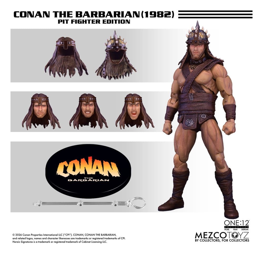 Conan Barbaren One:12 Collective Actionfigur 1/12 Conan (Pit Fighter Edition) 16 cm